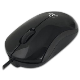 Mouse TM125K USB C, 1000 DPI, Negru