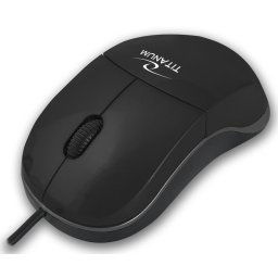 Mouse TM124 USB C, 1000 DPI, Negru