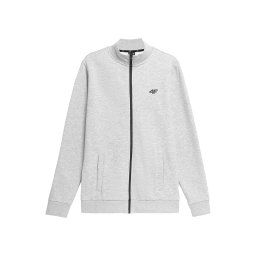 4F Hanorac sport gri deschis / negru