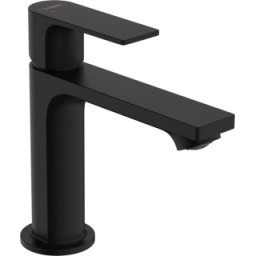 Baterie lavoar Hansgrohe Rebris E 110 CoolStart ventil pop-up negru mat