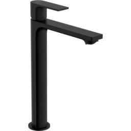 Baterie lavoar Hansgrohe Rebris E 240 CoolStart ventil pop-up negru mat