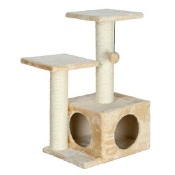 Ansamblu de joaca pentru pisici, Valencia 71 cm, Bej