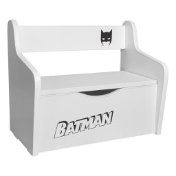 Bancuta copii Batman Alb