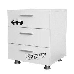 Comoda Batman Alb