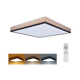 Plafonieră LED dimabilă LED/40W/230V 3000-6500K Solight WO802 + telecomandă
