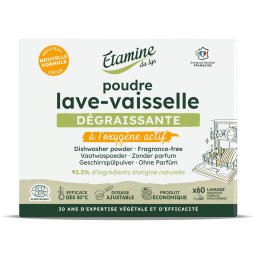 Pudra BIO pentru masina de spalat vase, fara parfum Etamine