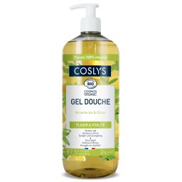 Gel de dus BIO hidratant, ph neutru, cu verbina si lamaie, format mare Coslys