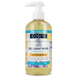 Gel BIO spalare maini, fara sapun, cu extract de lamaie si lavanda Coslys