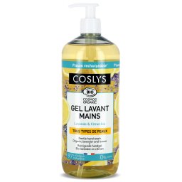 Gel BIO spalare maini, fara sapun, cu extract de lamaie si lavanda(format mare) Coslys