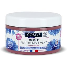 Masca BIO anti-ingalbenire par alb, gri sau blond, cu extract de albastrele Coslys