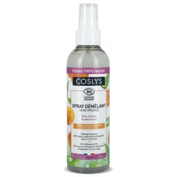 Spray styling BIO descalcire fara clatire, pentru toata familia, cu aloe vera si caise Coslys