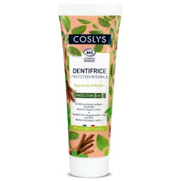 Pasta de dinti BIO protectie completa 8 in 1, cu mentol si lemn dulce Coslys