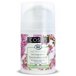 Crema matifianta BIO zi si noapte, ten gras, cu salvie si iedera Coslys