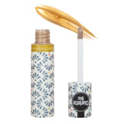 Fard BIO lichid pleoape Auriu, cu ulei ricin, ceara carnauba si extract afine Charlotte Bio