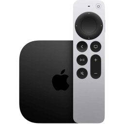 Mediaplayer Apple TV 2022 3rd gen, 4K, 128GB, Wi-Fi, Ethernet, Negru