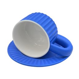 Set Ceasca si Farfurie din Ceramica, KLEIN, 250ml