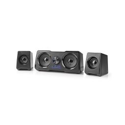 Nedis GSPR21022BK - Boxe de gaming LED 48W/5V