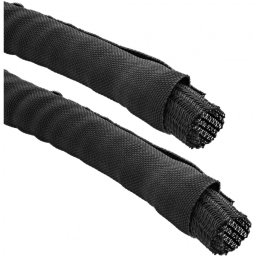Plasa pentru organizarea cablurilor 25mm x 5m Negru, InLine IL59995C