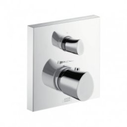 Baterie de dus incastrata cu termostat Hansgrohe gama Axor Starck Organic
