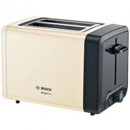 Prajitor de paine Bosch DesignLine TAT4P427, 2 felii, 970W, bej