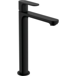Baterie lavoar Hansgrohe Rebris S 240 CoolStart ventil pop-up negru mat