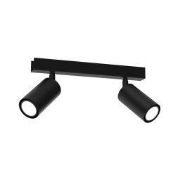 Spot HUDSON 2xGU10/8W/230V negru