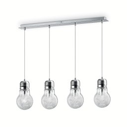 Lustra LUCE MAX SB4 ALLUMINIO 047799