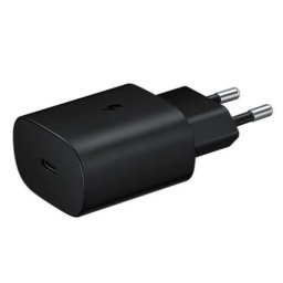 Incarcator retea Samsung GP-PTU021SOABQ, EP-TA800EBE, Fast Charging, 25W, USB Type-C, Bulk (Negru)
