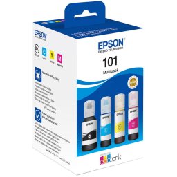 Set Cartuse cerneala Epson 101 Ecotank, CISS, CMYK, Black, Cyan, Magenta, Yellow