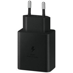 Incarcator retea Samsung Super fast charger, USB Type-C, negru
