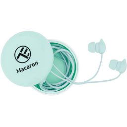 Casti Tellur Macaron, verde TLL162132