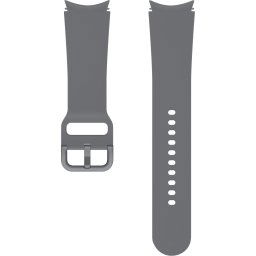 Curea Ceas Samsung Galaxy Watch4 / Galaxy Watch4 Classic / Galaxy Watch5 / Galaxy Watch5 Pro, Sport Band, M/L, 20mm, Gri ET-SFR87LJEGEU