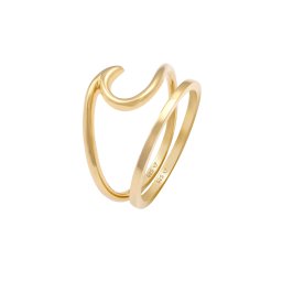 ELLI Inele 'Welle' auriu