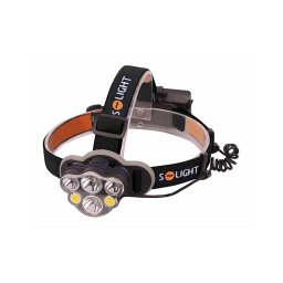 Lanternă frontală reîncărcabilă LED Solight WN35 LED/USB IP44