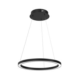Lustră LED pe cablu GALAXIA LED/26W/230V neagră