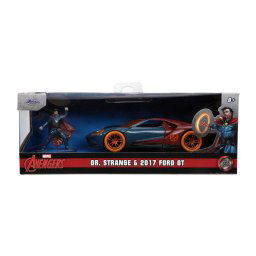 JADA MARVEL MASINUTA METALICA FORD GT SCARA 1:32 SI FIGURINA METALICA DOCTOR STRANGE SuperHeroes ToysZone