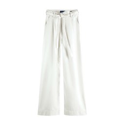 SCOTCH & SODA Jeans The Shore Wide Denim Chino — Life Cycle 170076 SC5525 washed ecru
