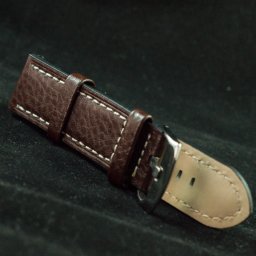 Curea piele ceas maro 18 mm - 36184