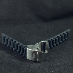 Curea silicon neagra 24mm - 34604