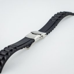 Curea silicon neagra 20mm - 20486