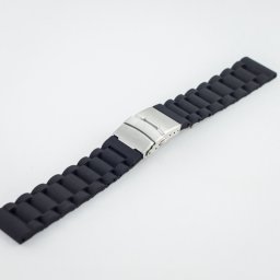 Curea silicon neagra 22mm - 34603