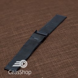 Bratara milaneza neagra 22mm - 39993