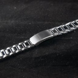 Bratara metalica argintie 18mm (20mm) - 37512