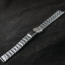 Bratara metalica argintie 18mm (20mm) - 38904