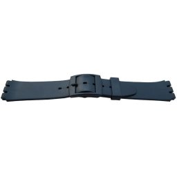 Curea tip Swatch 14 mm albastra - 30997