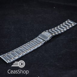 Bratara metalica doua tonuri 20(22)mm - 38957