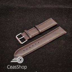 Curea captusita maro inchis 24mm XL - 36158