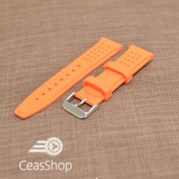Curea silicon portocalie 24mm - 31720