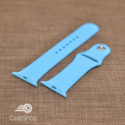 Curea silicon albastră Apple Watch - 38mm