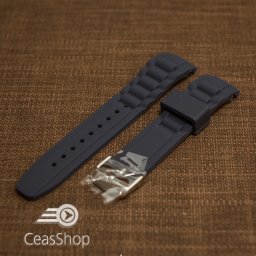 Curea silicon navy capat curbat 20mm - 43400